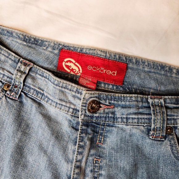 y2k low-rise Ecko red jeans, size 8 - Picture 5 of 5